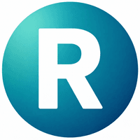 Recser AI Coach logo — teal circular design with white R
